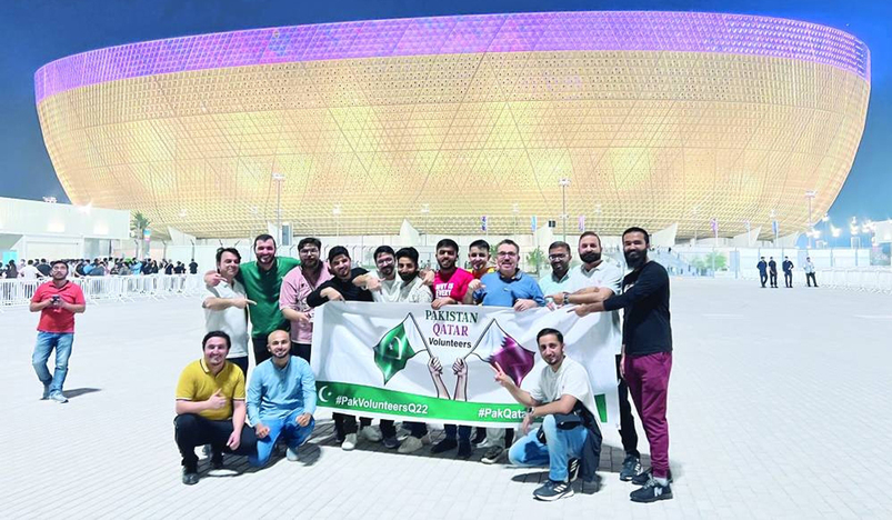 FIFA World Cup Qatar 2022 Pakistanis volunteers 
